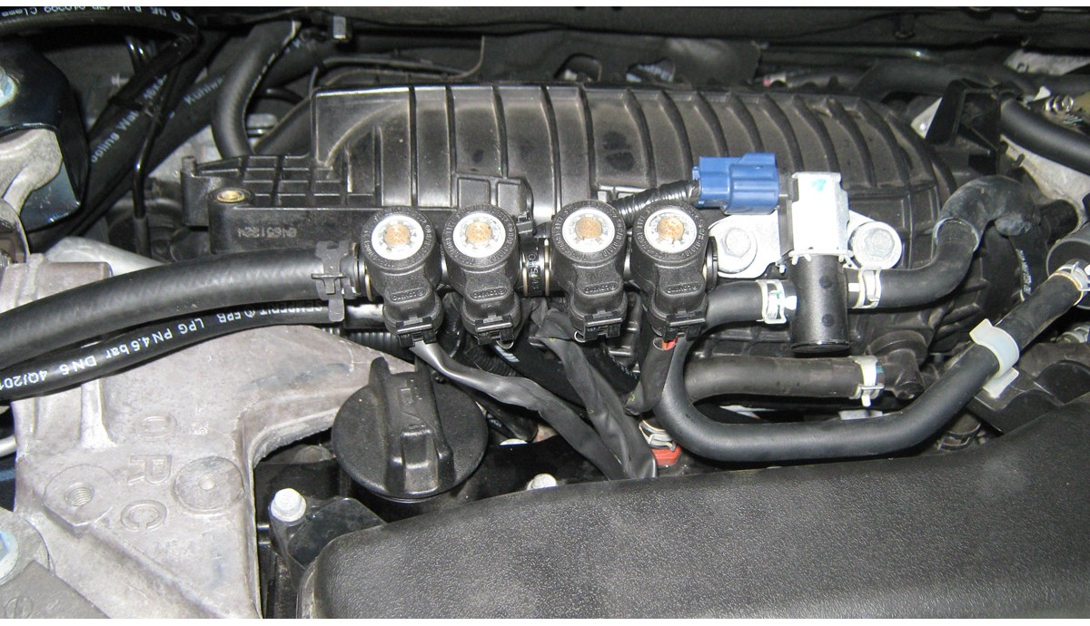 Установка ГБО на Nissan Rogue 2.5 2014
