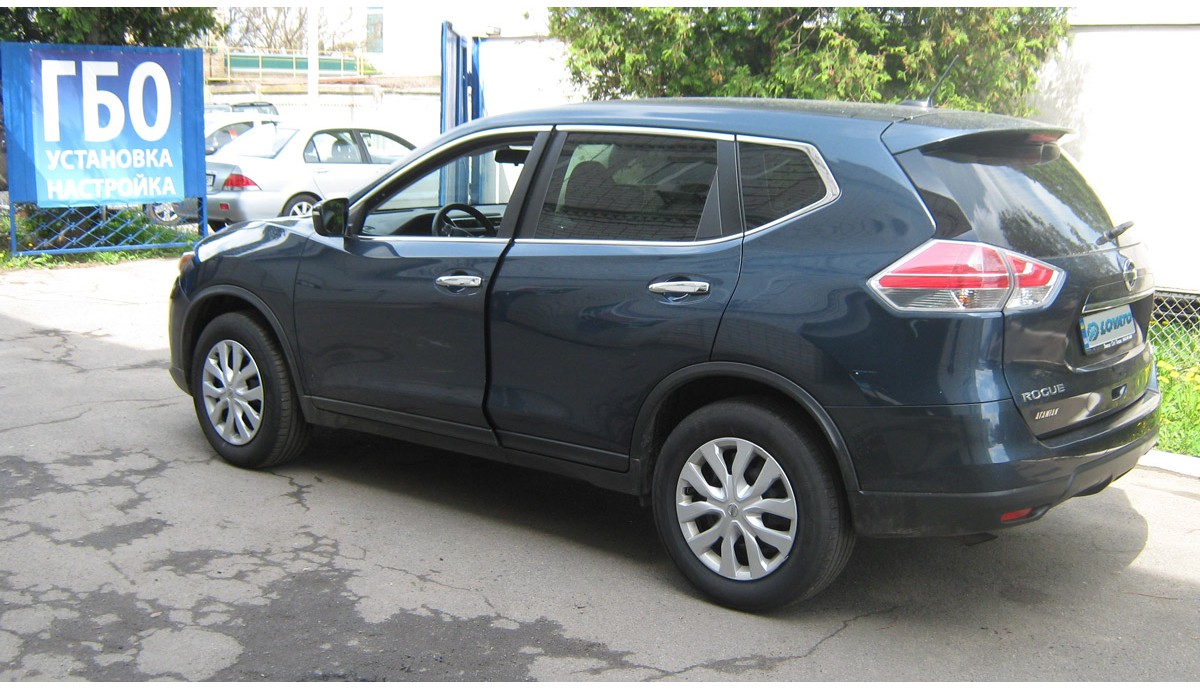 Установка ГБО на Nissan Rogue 2.5 2014