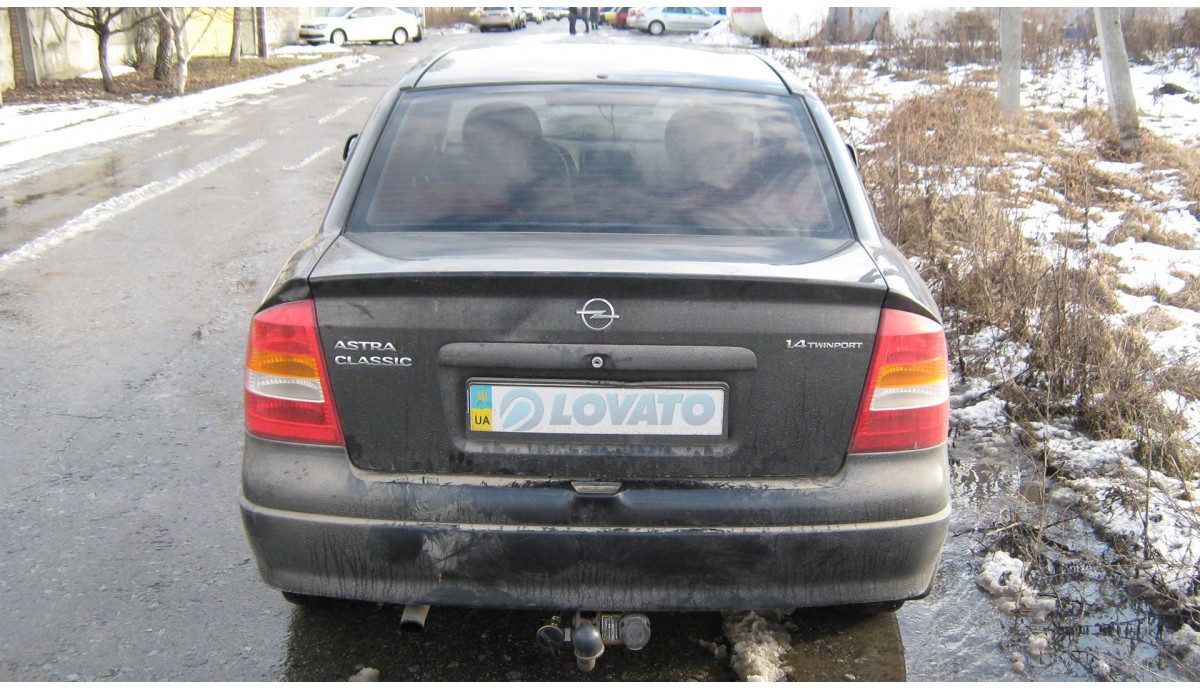Установка ГБО на Opel Astra 1.4 2008 
