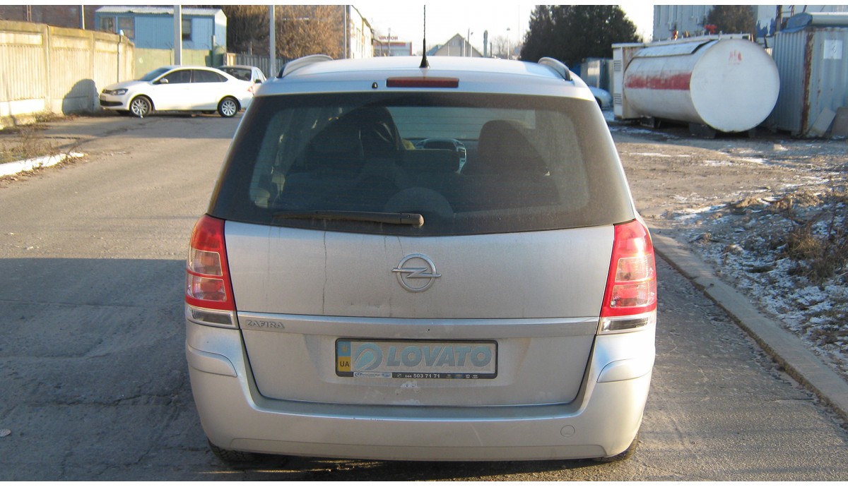 Установка ГБО на Opel Zafira 1.8 2012