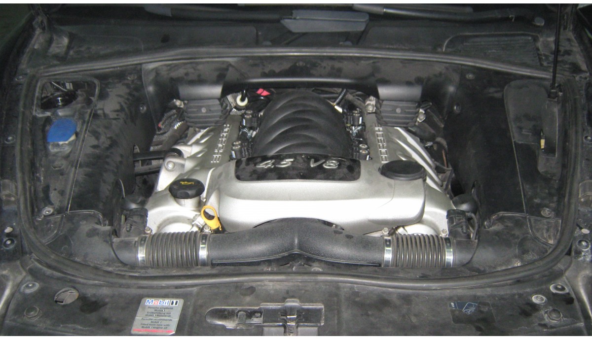 Установка ГБО Porsche Cayenne 4.5 2004