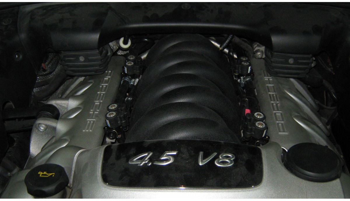 Установка ГБО Porsche Cayenne 4.5 2004