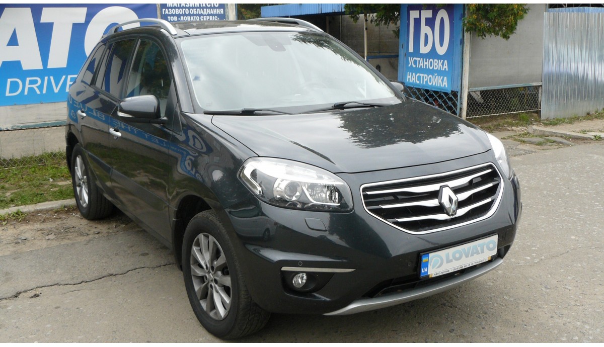 Установка ГБО на Renault Koleos 2.5