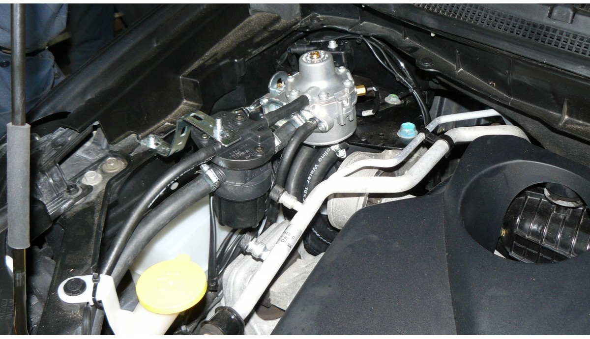 Установка ГБО на Renault Koleos 2.5