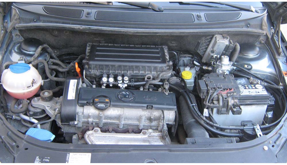 Установка ГБО на Skoda Fabia 1.4 2011