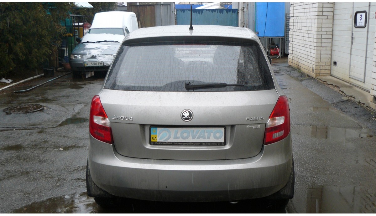 Установка ГБО на Skoda Fabia 1.4 2013