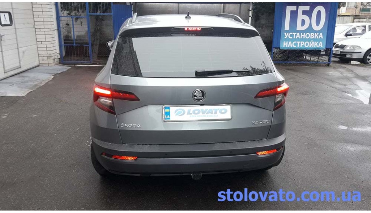 Установка ГБО на  Skoda Karoq 1.5 TSI 2018