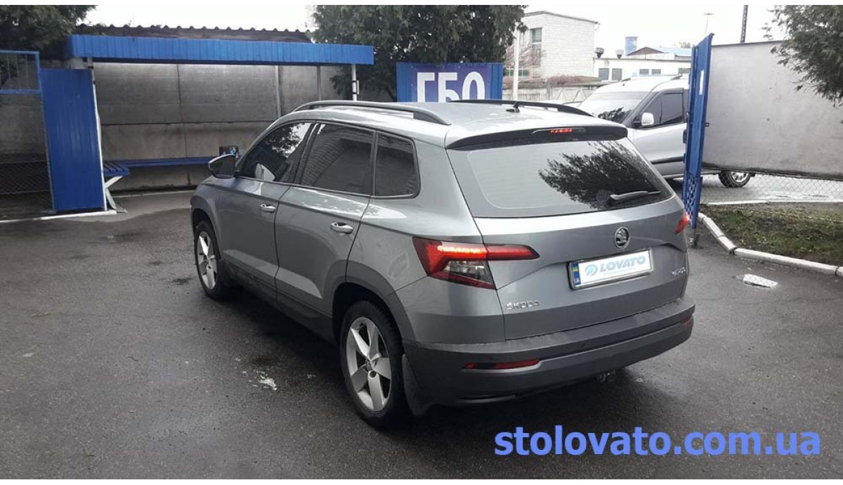 Установка ГБО на  Skoda Karoq 1.5 TSI 2018