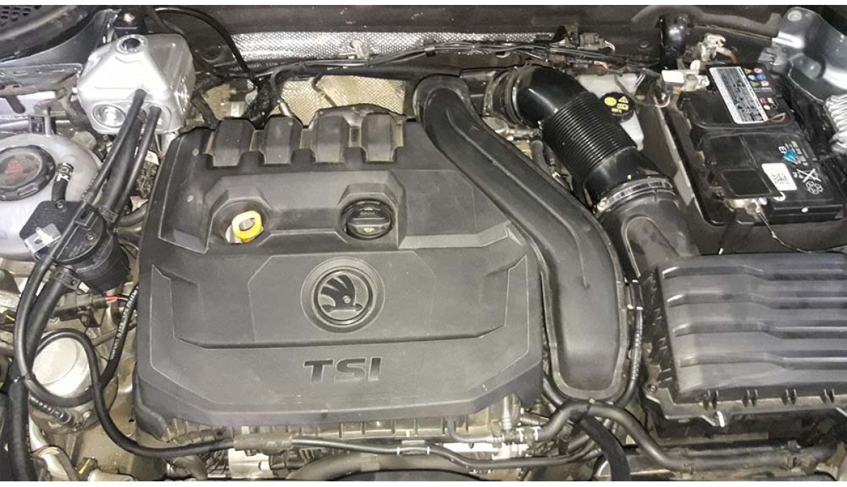 Установка ГБО на  Skoda Karoq 1.5 TSI 2018