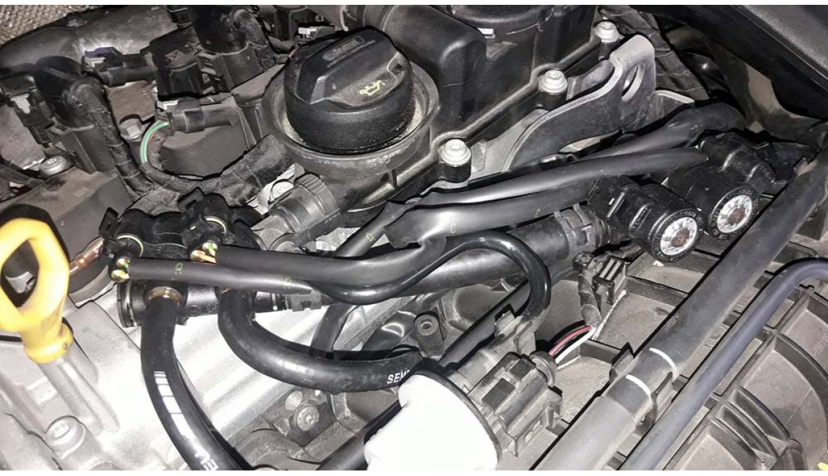 Установка ГБО на  Skoda Karoq 1.5 TSI 2018