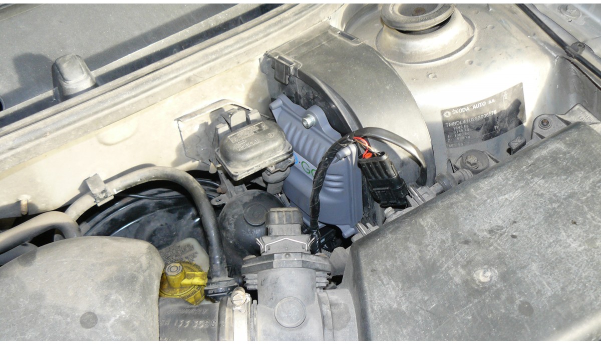 Установка ГБО на Skoda Octavia 1.8 turbo 2007