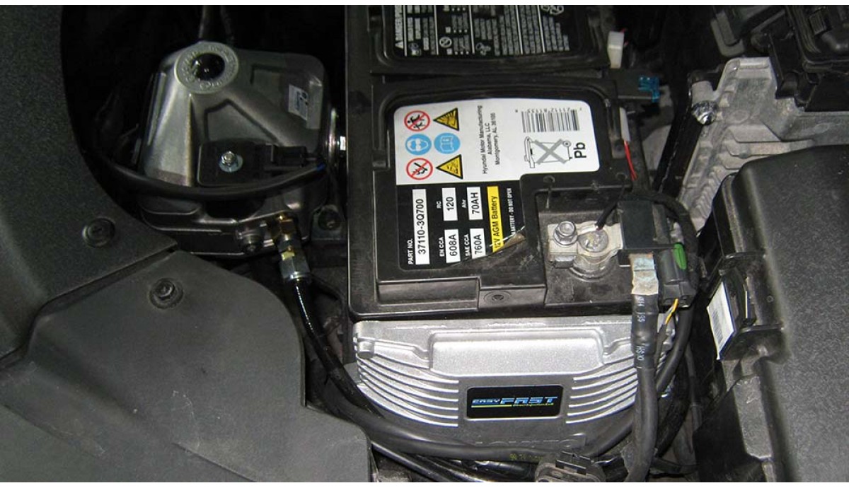 Установка ГБО на Hyundai Sonata 2.0t 2014