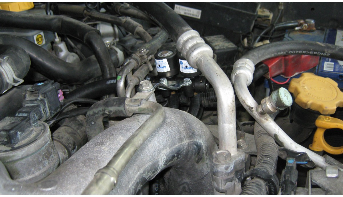Установка ГБО на Subaru Forester 2.0 2007