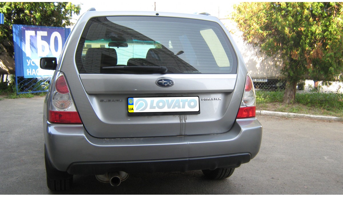 Установка ГБО на Subaru Forester 2.0 2007