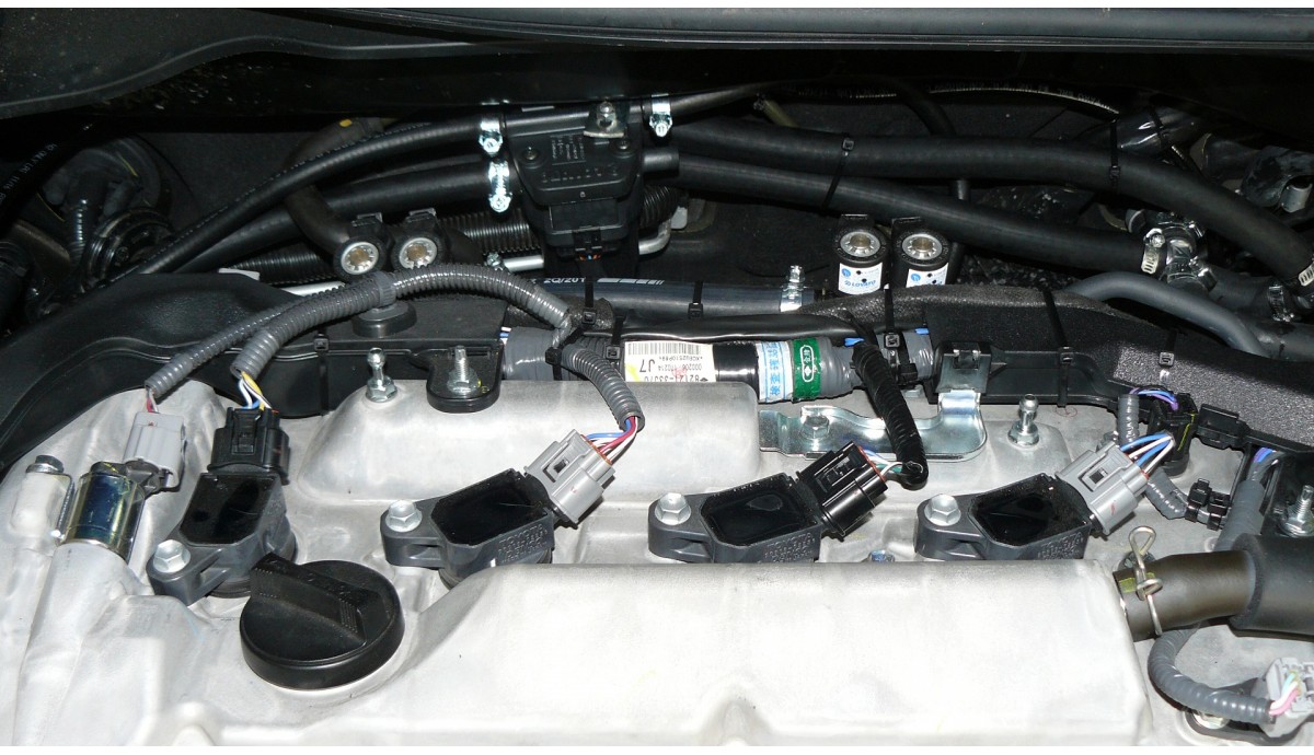 Установка ГБО на Toyota Camry 2.5