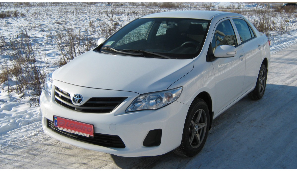 Установка ГБО на Toyota Corolla 1.3 2012