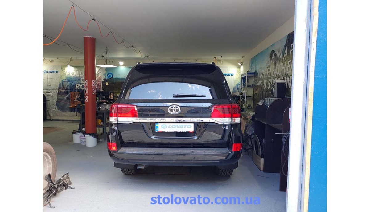 Установка ГБО на Toyota Land Cruiser 200 4.6 2020
