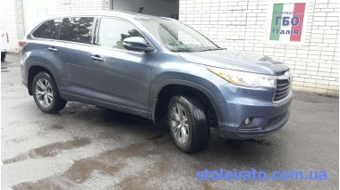Установка ГБО на Toyota Highlander 3.5 2012 