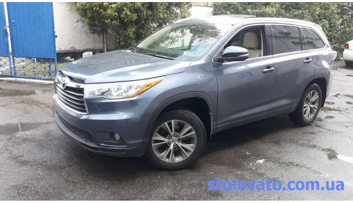 Установка ГБО на Toyota Highlander 3.5 2012 