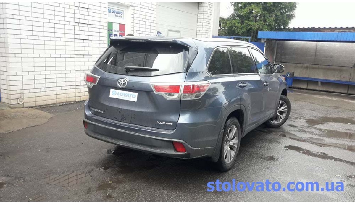 Установка ГБО на Toyota Highlander 3.5 2012 
