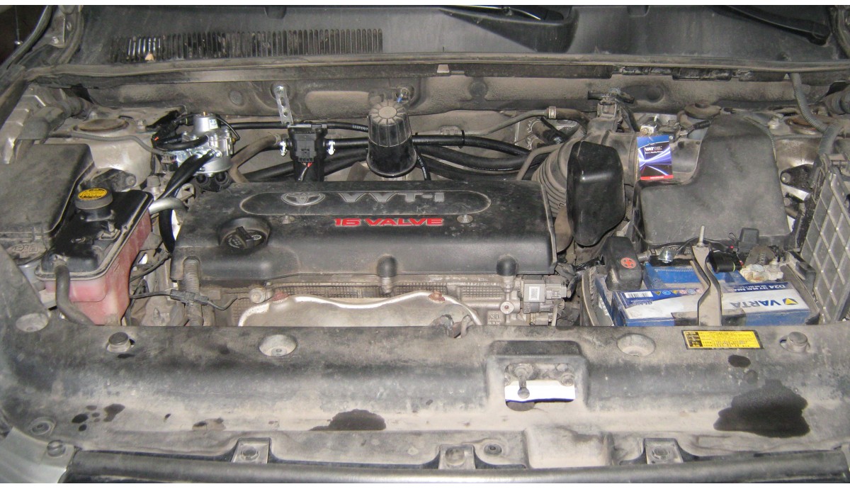 Установка ГБО на Toyota Rav4 2.4 2006 
