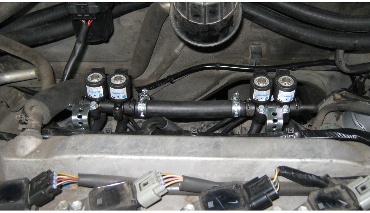 Установка ГБО на Toyota Rav4 2.4 2006 