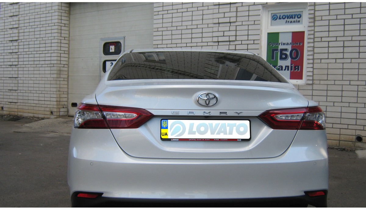 Установка ГБО на Toyota Camry 2.5 new 2018