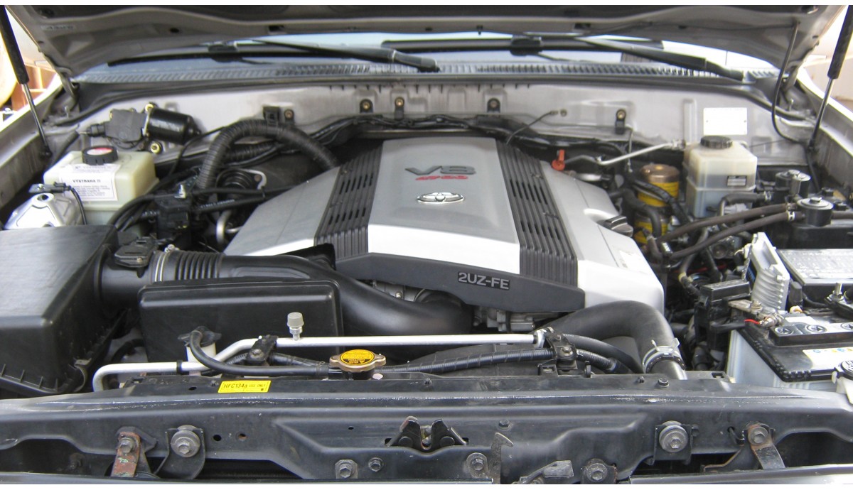 Установка ГБО на Toyota Land Cruiser 4.7 2002