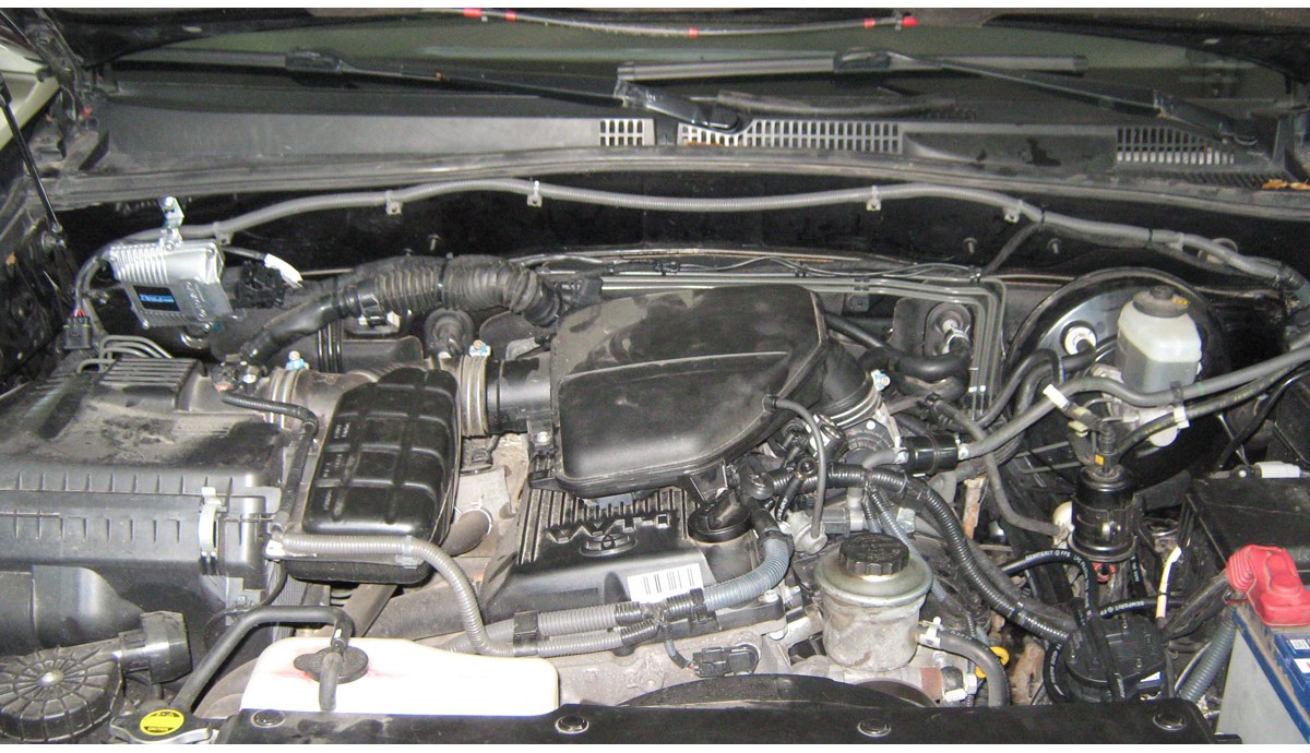 Установка ГБО на Toyota Prado 2,7 2006