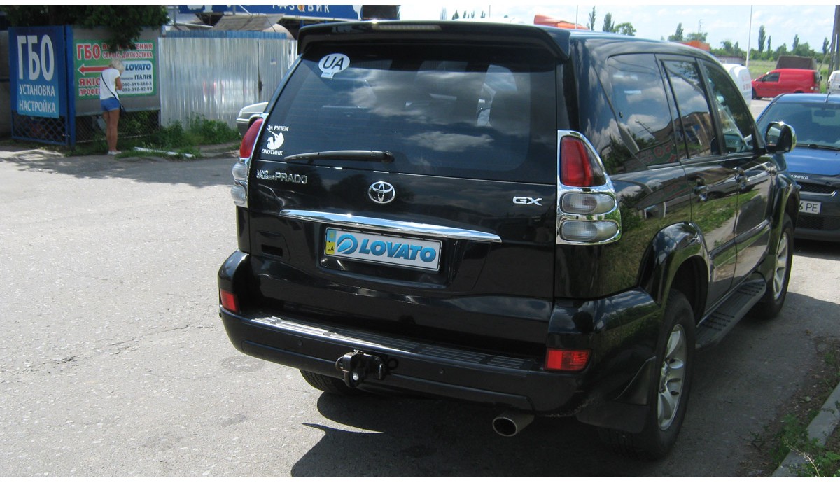 Установка ГБО на Toyota Prado 2,7 2006