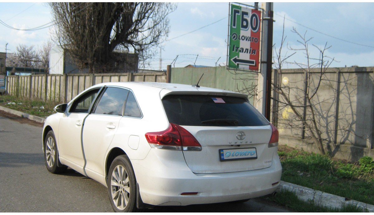 Установка ГБО на Toyota Venza 2,7 2015
