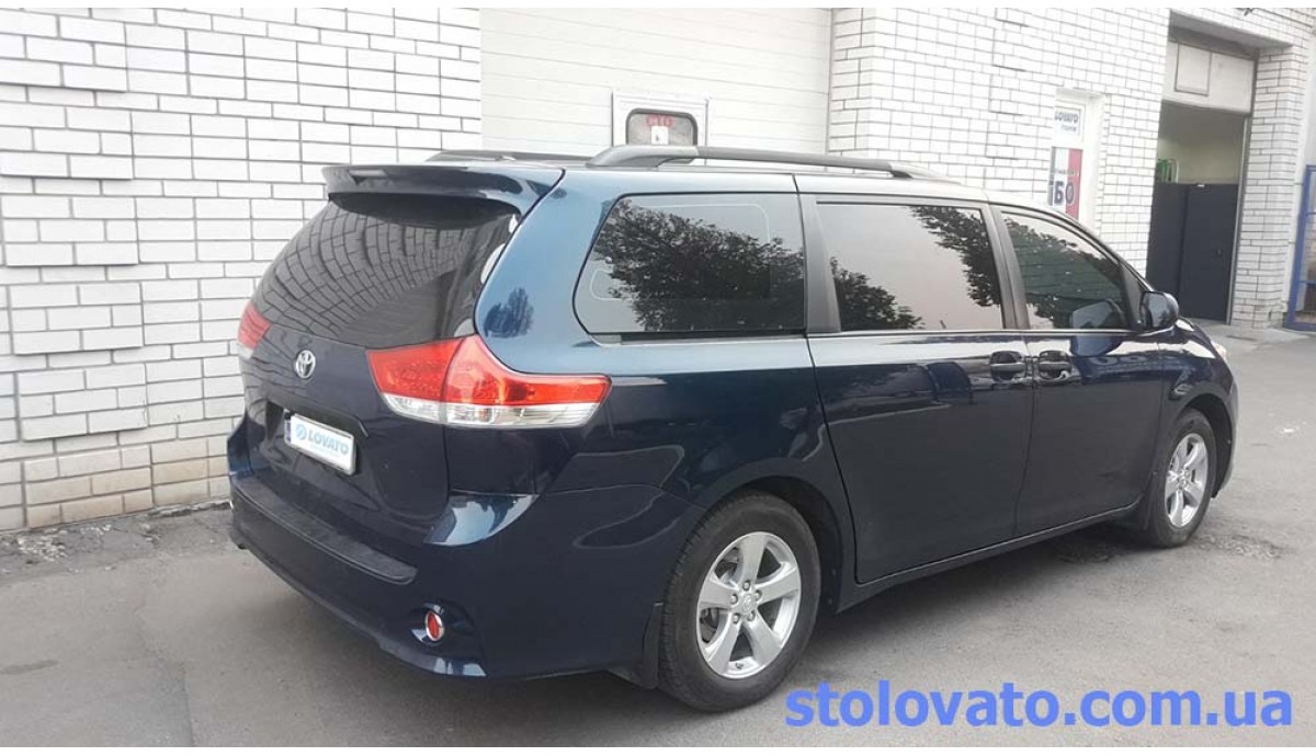 Установка ГБО на Toyota Sienna 2.7 2012
