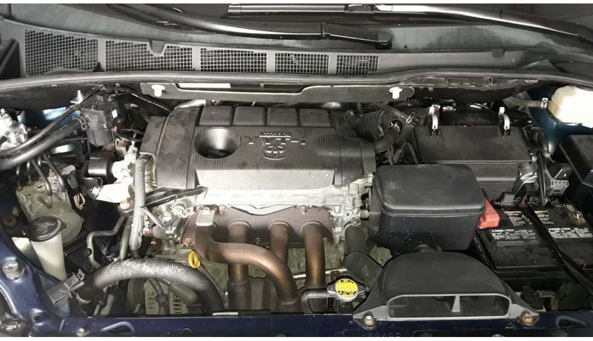Установка ГБО на Toyota Sienna 2.7 2012