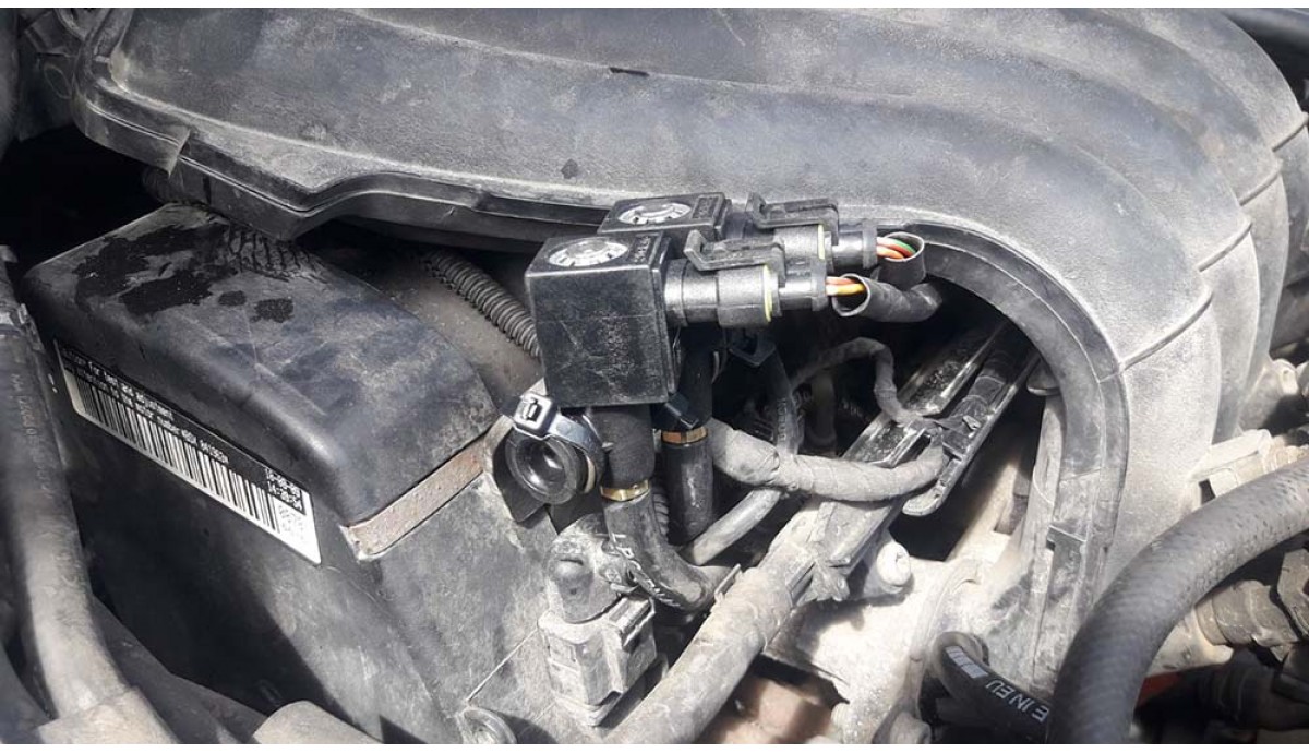 Установка ГБО на Volkswagen Caddy 2.0 (метан/пропан)