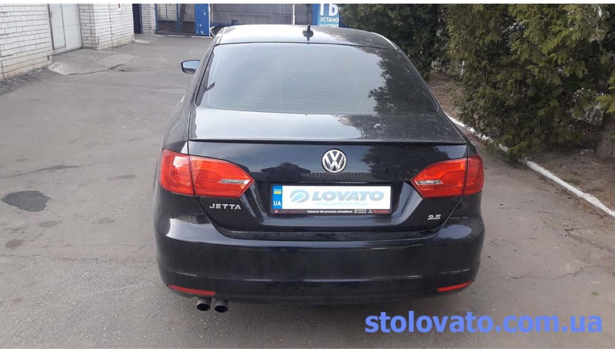 Установка ГБО на Volkswagen Jetta 2.5 2012