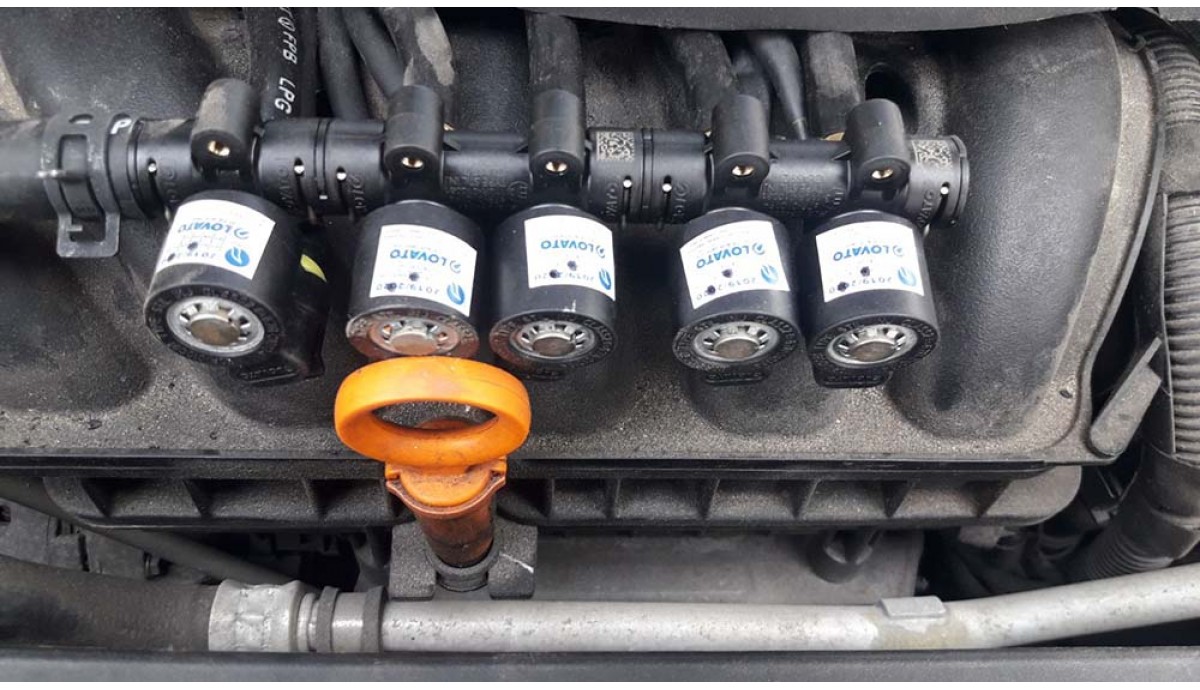 Установка ГБО на Volkswagen Jetta 2.5 2012