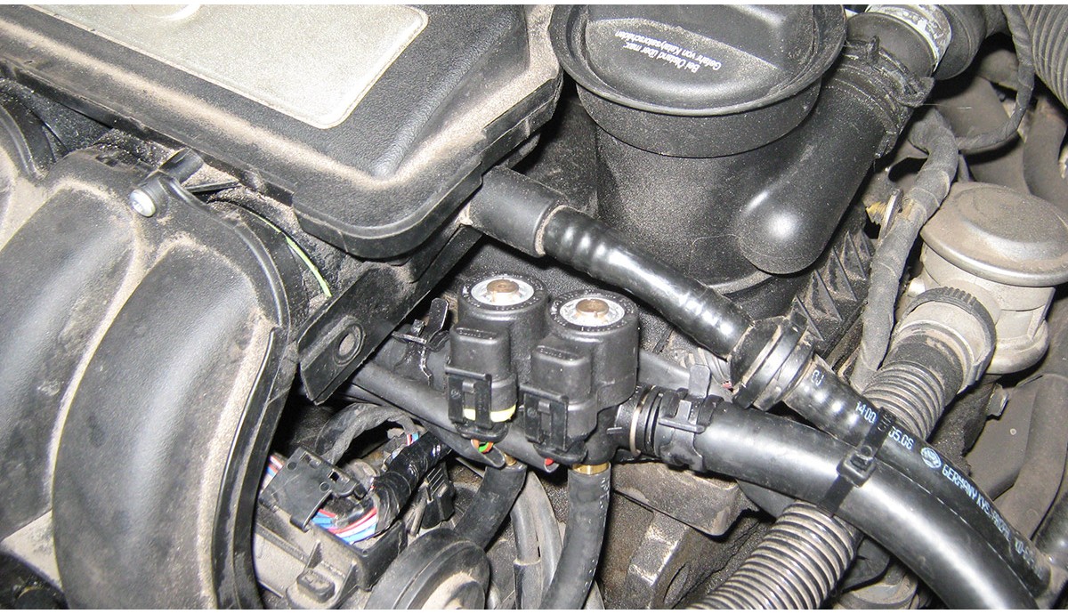 Установка ГБО на Volkswagen Golf+ 1,6 2006
