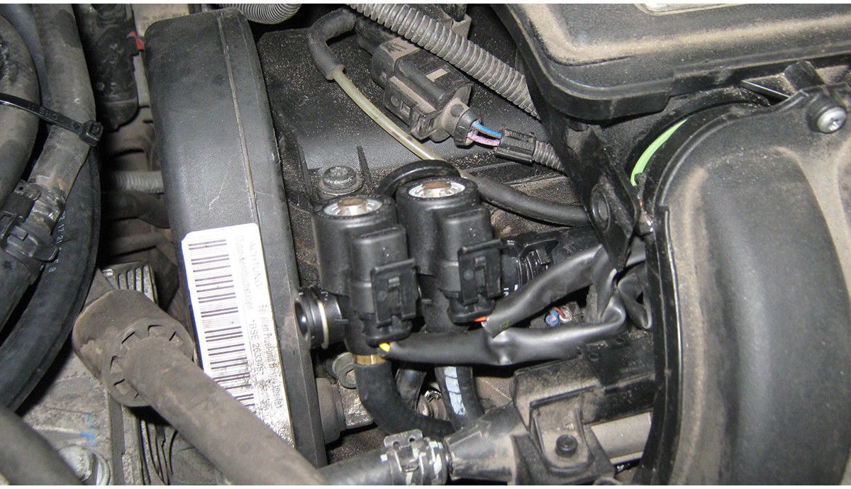Установка ГБО на Volkswagen Golf+ 1,6 2006