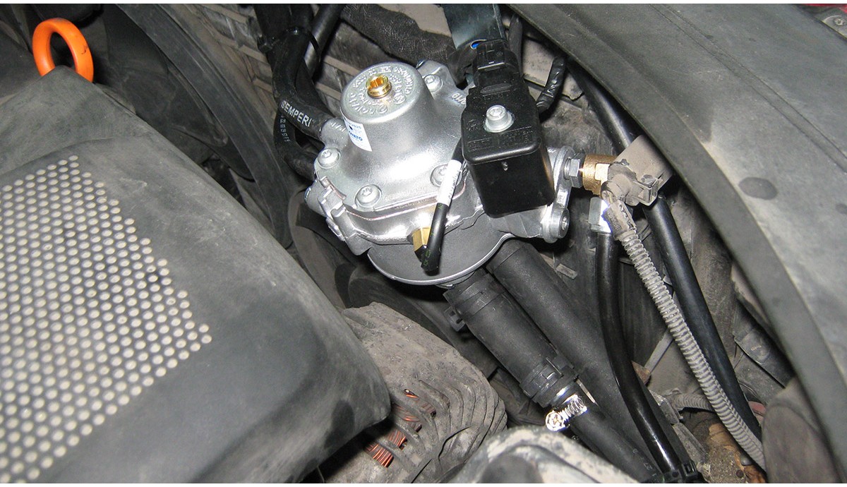 Установка ГБО на Volkswagen Golf+ 1,6 2006