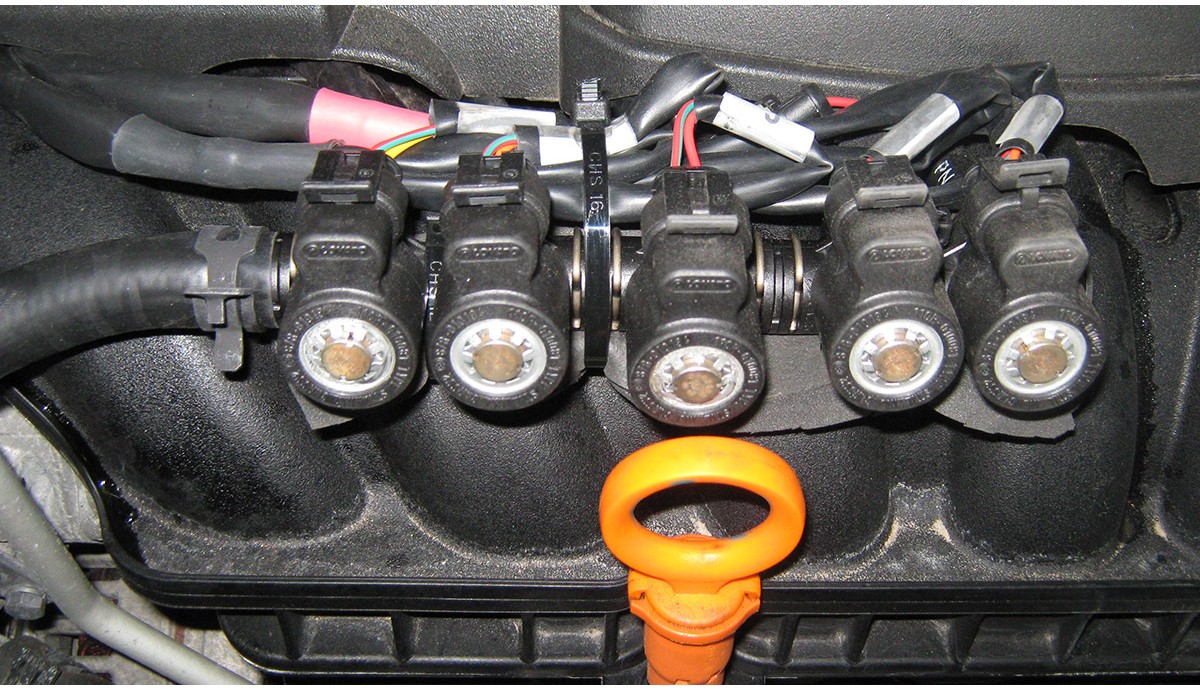 Установка ГБО на Volkswagen Passat B7 2.5 2012
