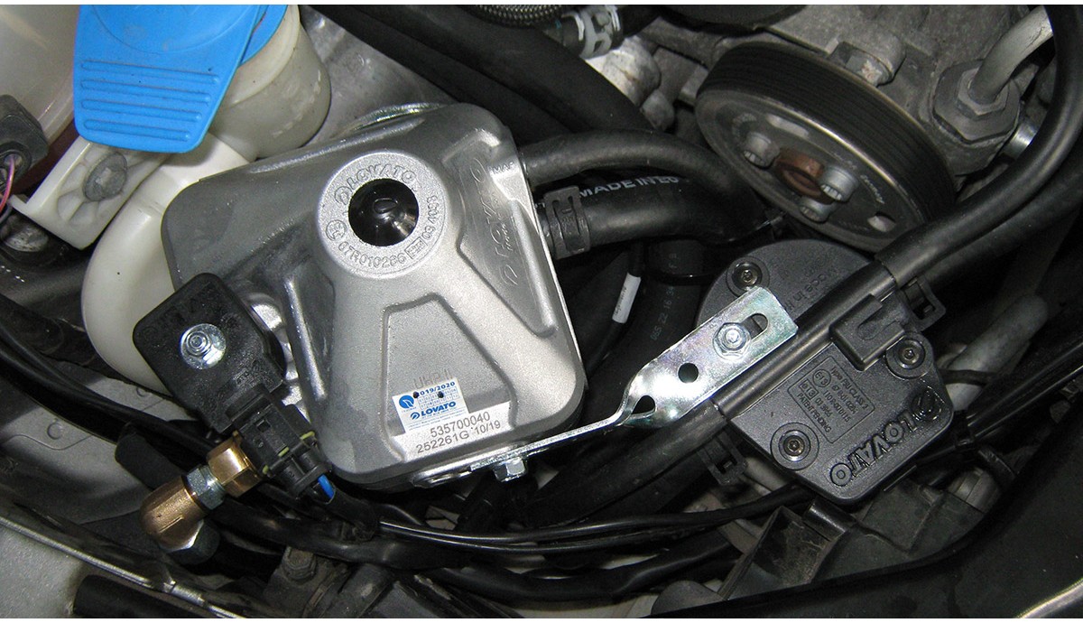 Установка ГБО на Volkswagen Passat B7 2.5 2012