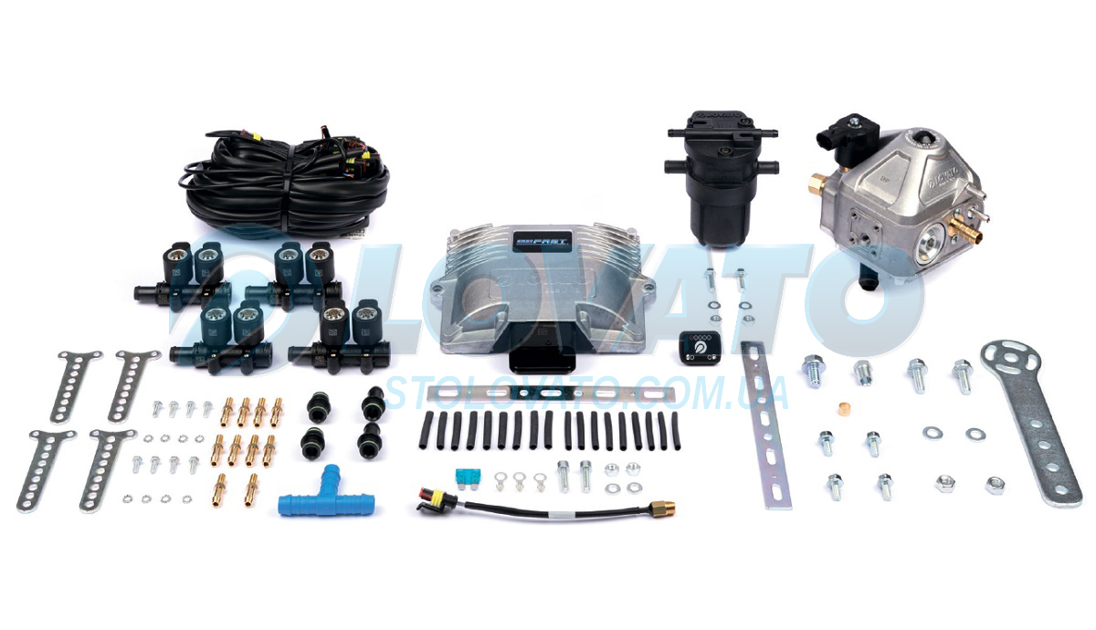 Мини-комплект ГБО Lovato Easy Fast 8 C-OBD-II KP UHP